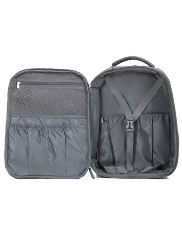 Рюкзак WITTCHEN Free on Board набор расширяемый дорожный серый 26 l