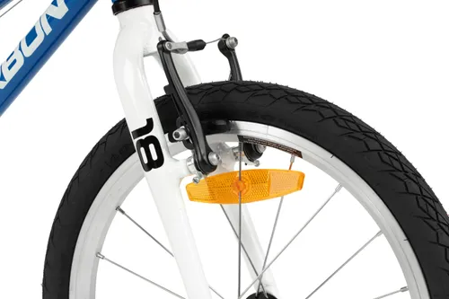 Rower dziecięcy KARBON Superlight 18 cali dla chłopca Niebieski