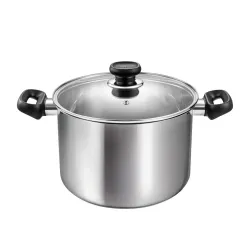 TESCOMA Brava 7 l - garnek ze stali nierdzewnej z pokrywką