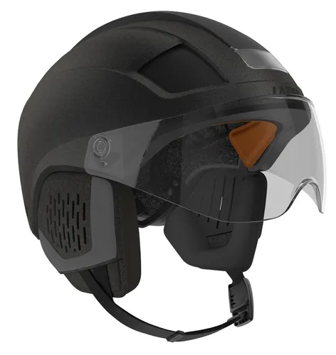 Kask rowerowy LAZER Nova KinetiCore Czarny Miejski z lampką (rozmiar M)