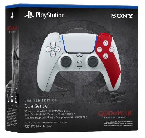 Pad Sony DualSense Edycja Limitowana God of War Edycja 20th do PS5 Bezprzewodowy