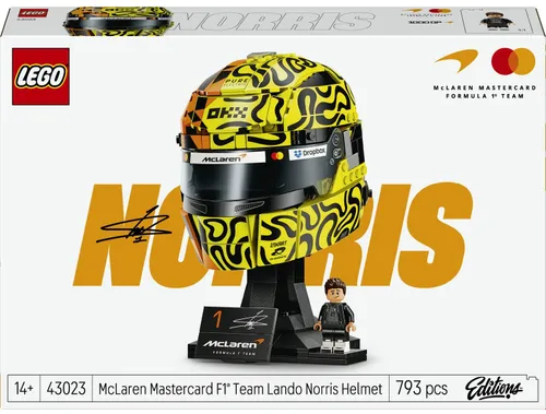LEGO 43023 Editions Kask Lando Norris McLaren Mastercard F1 Team