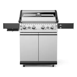 Grill gazowy KOLER Krone S1 Silver 21.6 kW 73 x 46 cm