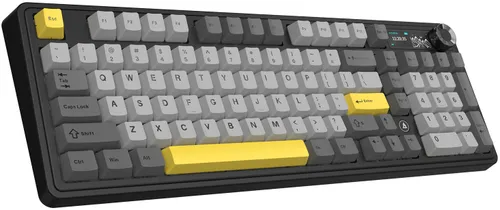 Klawiatura AJAZZ AK980 V2 Szaro-żółty