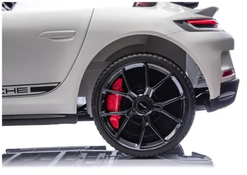 Samochód Na Akumulator Dla 2 Dzieci Porsche 911 Gt3 24V Eva 2 Ciche Silniki