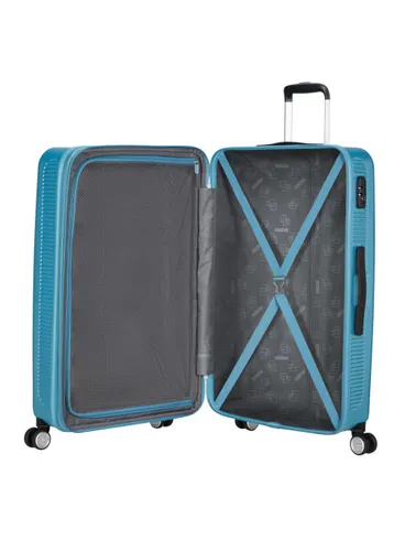 Большой чемодан American Tourister Astrobeam - icy aqua