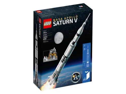 Конструктор Lego 21309 Ideas - Ракета-носитель Сатурн-5 NASA