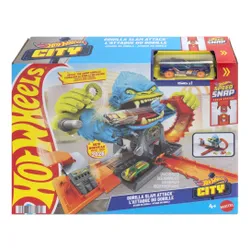 Tor Hot Wheels City Głodny Goryl JHL92