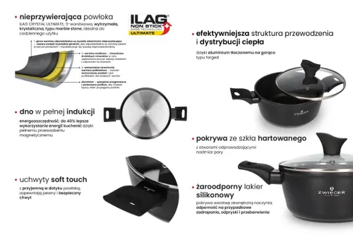 Garnek ZWIEGER Gabro 20 cm