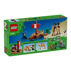 LEGO Minecraft 21259 круиз на пиратском корабле