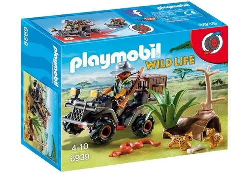 PLAYMOBIL 6939 Kłusownik z quadem