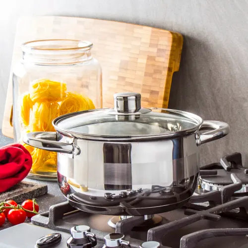Garnek ze stali nierdzewnej z pokrywką TADAR LUZON 3 l