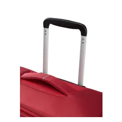 Poszerzana walizka duża American Tourister Crosstrack - red/grey