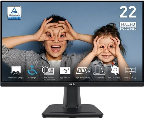 MSI PRO MP225V - 21.45'' | VA | Full HD | 4ms | 100Hz