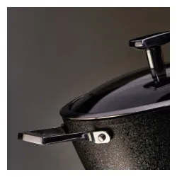 MONETA Armonia 4,5 l - garnek aluminiowy z pokrywką