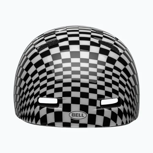 Kask rowerowy dziecięcy Bell Lil Ripper Jr checker gloss black/white