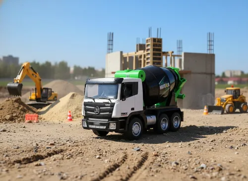 Betoniarka samochód zdalnie sterowany COIL 1:18 ciężarówka Tir