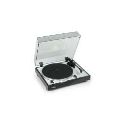 Gramofon Thorens TD 402 DD Półautomatyczny Napęd bezpośredni Przedwzmacniacz Czarny błyszczący