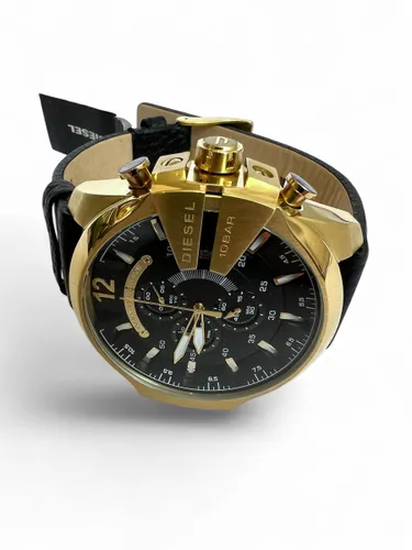 Zegarek Diesel Mega Chief DZ4344 Gold/Black/Gold - outlet