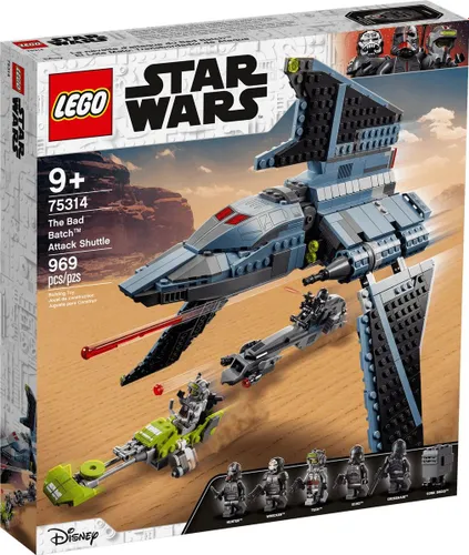 Конструктор Lego Star Wars штурмовой Шаттл паршивого отряда (75314)