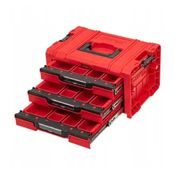 Skrzynia na narzędzia QBRICK Drawer Workshop Set 4 Pro Red Ulta HD