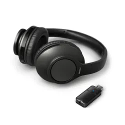 Słuchawki bezprzewodowe Philips TAH6206BK/10 Nauszne Bluetooth 5.0 Czarny