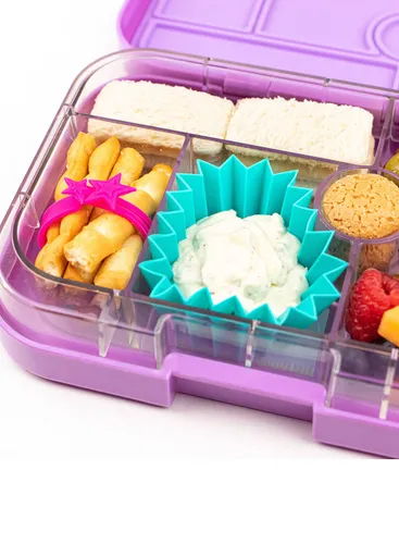 Okul için Öğle Yemeği Kutusu Yumbox Original - Lulu purple / Paris tray