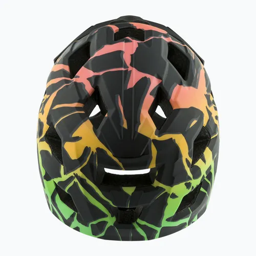 Kask rowerowy dziecięcy Alpina Rupi fading neon matt