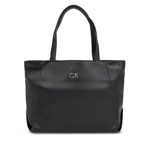 Calvin Klein Ck Daily Shopper Medium Pebble Handbag K60K611766 Черный