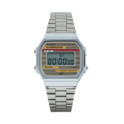 Часы Casio Vintage A168WEHA-9AEF серебристые