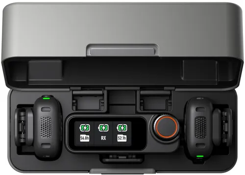 System bezprzewodowy DJI Mic 3 (2 TX + 1 RX + Etui ładujące)