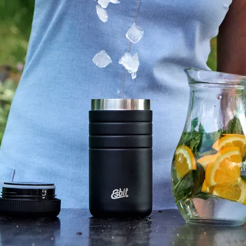 Termos na żywność Esbit Majoris Stainless Steel Food Jug 550 ml black