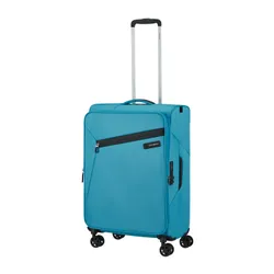 Средний расширяемый чемодан Samsonite Litebeam-ocean blue