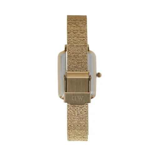 Часы Daniel Wellington Quadro Lumine Pressed Piano DW00100582 Золото