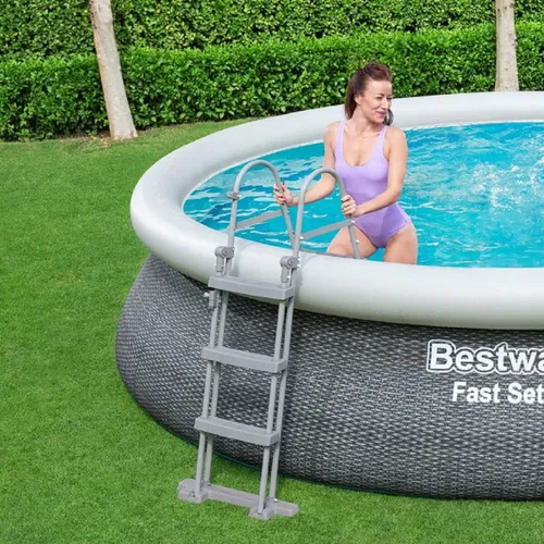 Basen BESTWAY Fast Set 35996 457 x 107 cm 12362L