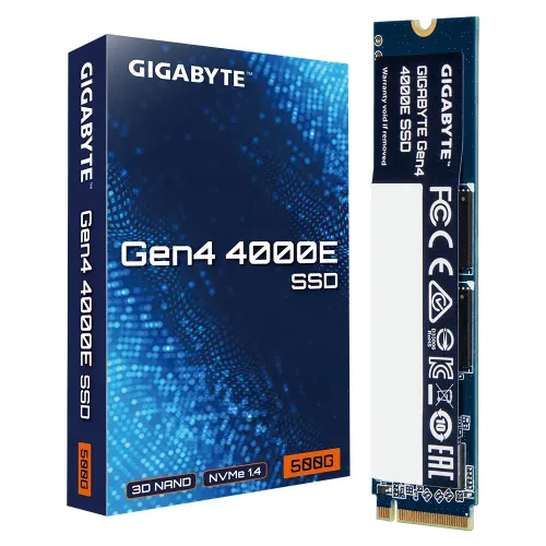 Dysk Gigabyte Gen4 4000E 500GB PCIe 4.0x4 NVMe