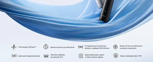 Szczoteczka soniczna DREAME Mova Fresh Pro Srebrny
