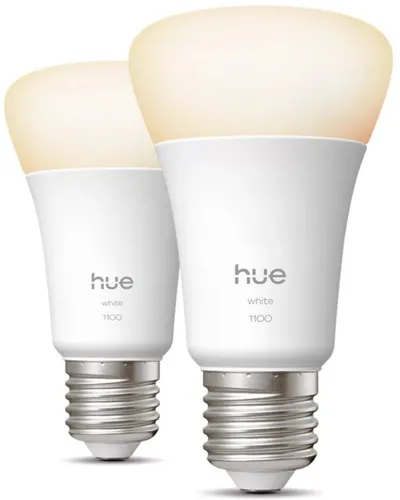 Inteligentna żarówka LED PHILIPS HUE 929003856102 9.5M E27 Bluetooth, Zigbee (2 Szt.)