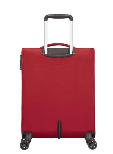 Walizka kabinowa American Tourister Crosstrack - red/grey