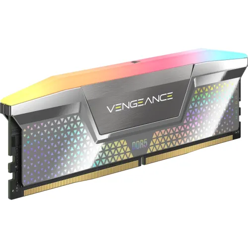 Pamięć RAM Corsair Vengeance RGB DDR5 48GB (2x24GB) 8000 CL38 Szary