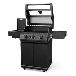 Grill gazowy KOLER Krone Compact Pro Czarny 15.8 kW 60 x 46 cm