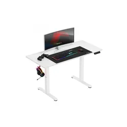 Biurko Huzaro Hero 8.2 120cm Regulacja wysokości Biały - outlet