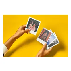 Polaroid Dijital Kamera Şimdi Siyah Siyah