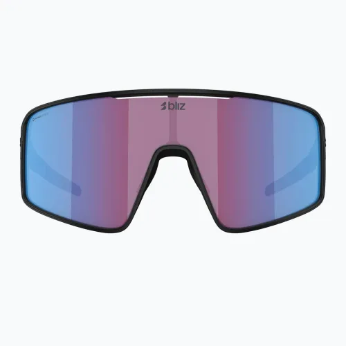Okulary przeciwsłoneczne Bliz P001 Nano Optics Nordic Light matte black/begonia/violet blue multi