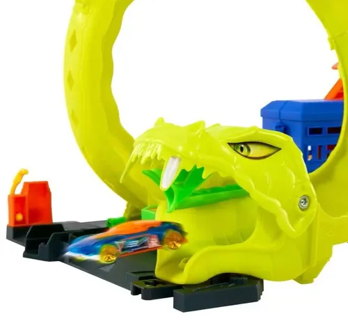 Tor Hot Wheels City Zakręcony tor Węża JBM63
