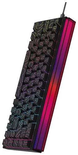 Klawiatura mechaniczna przewodowa Ajazz NK68 Red Switch czarna