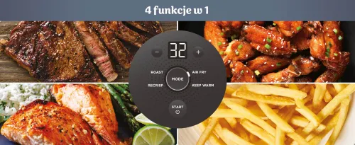 Air Fryer Frytkownica beztłuszczowa NINJA FN101EUST Crispi 1700W