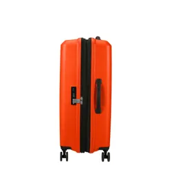 Walizka średnia poszerzana American Tourister AeroStep - bright orange