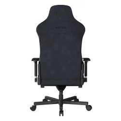 Fotel Hator Arc 3 Velour XL Gamingowy do 180kg Tkanina Czarny