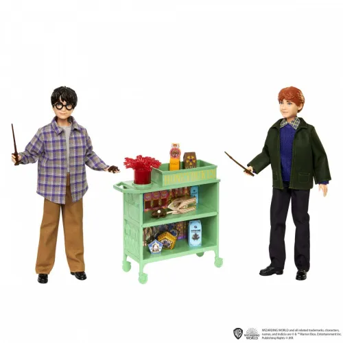 Набор кукол Mattel Harry Potter Гарри и Рон в Хогвартс-экспрессе